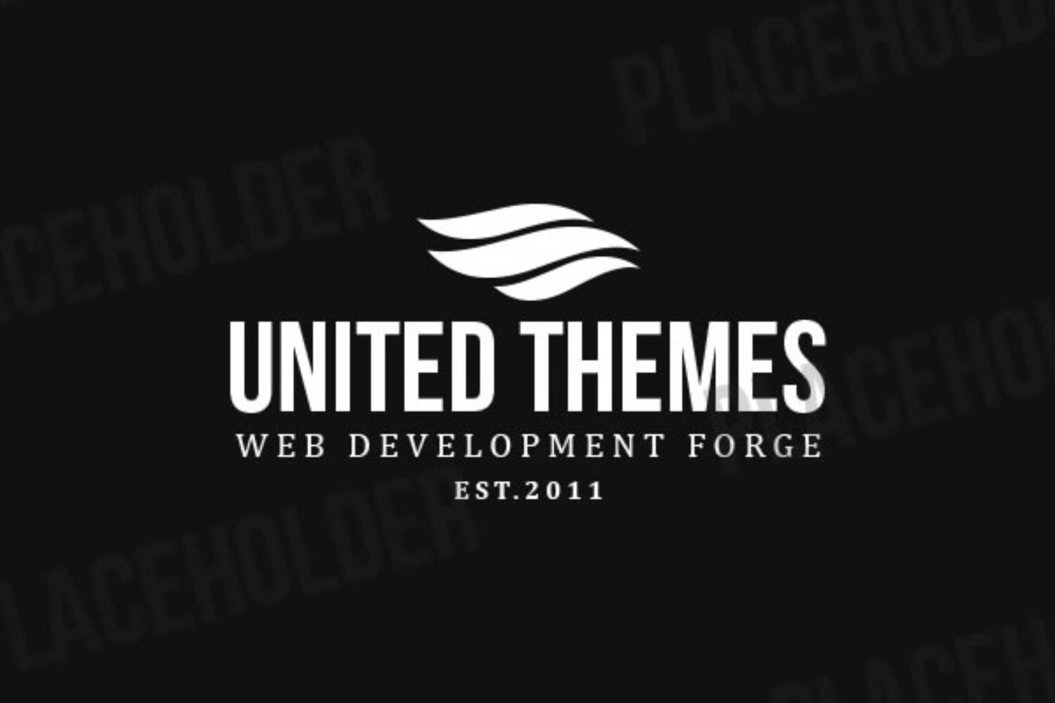 United Themes web development logo banner.