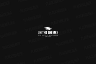United Themes web development forum logo on black background.